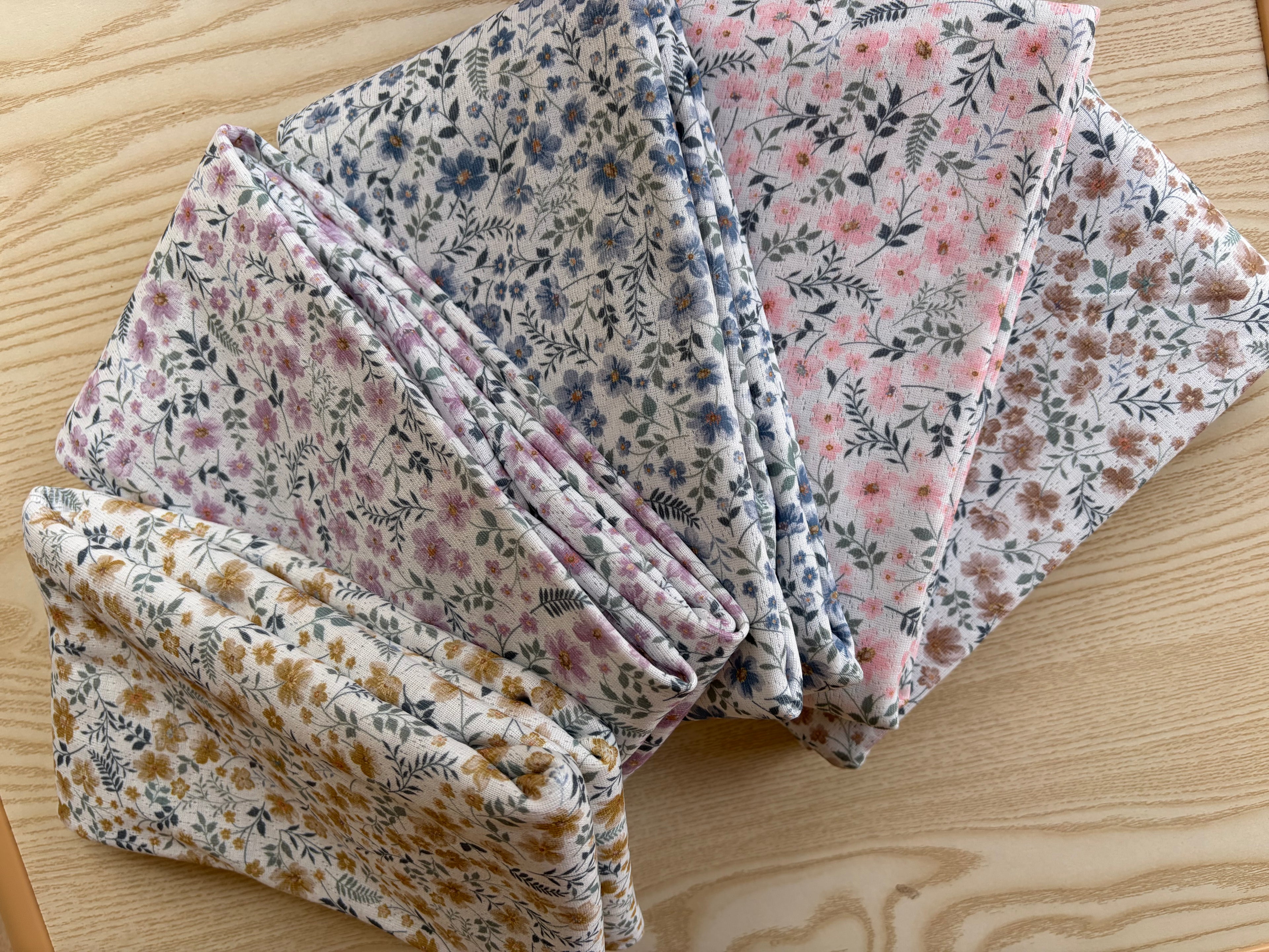 Jacquard Pointelle Knit Fabric By the Yard - Floral Print Polyester Knit - Lightweight, Anti-pill, Eco-Friendly Apparel Fabric - 60" Wide